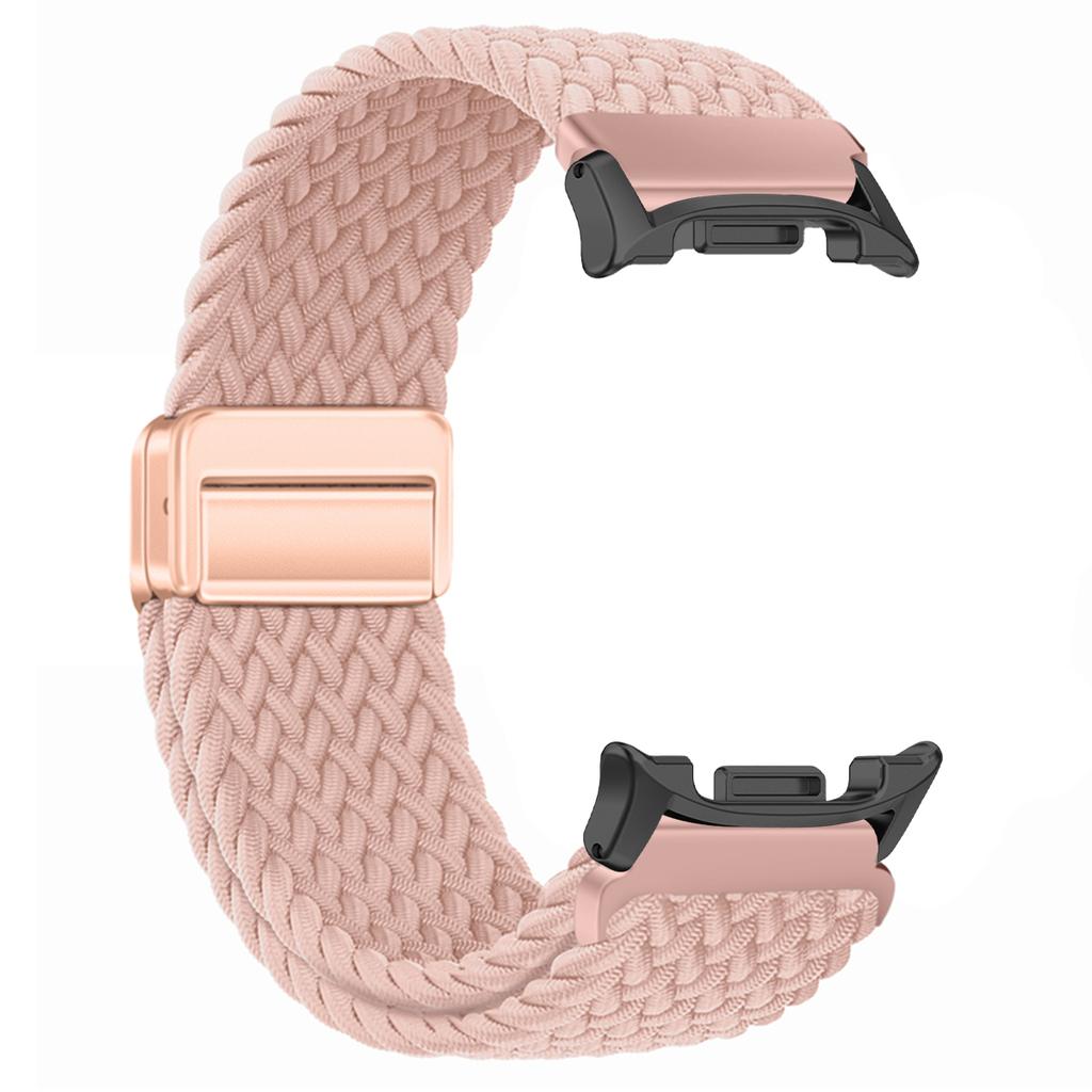 Braided Nylon Band for Samsung Galaxy Watch 8/8 Classic 46mm Magnetic Buckle for Galaxy Ultra 2025/7 47mm Colorful Sport Strap