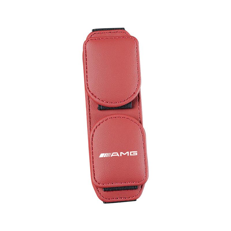 

Car Sunglasses Clip Magnetic Leather Sun Visor Dual Card Clip For Mercedes Benz AMG W205 W204 W206 W213 W212 W211 W222 W221 W177