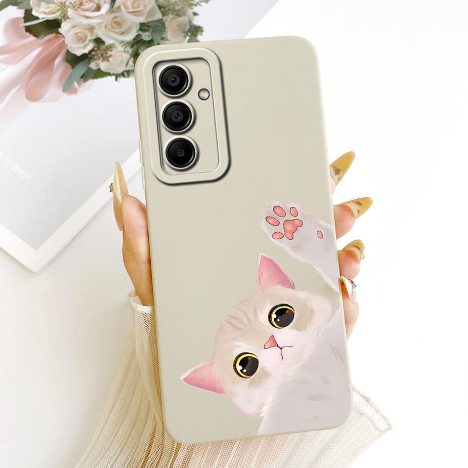 For Samsung Galaxy A14 A24 A34 A54 Case Luxury Candy Painted Cover Soft Silicone Case For Samsung A14 A 24 34 54 Galaxy A54 Bags