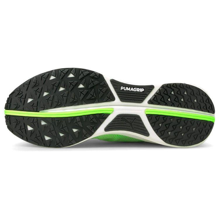 Puma Electrify Nitro Green Glare Men Sneakers Black 195173-03