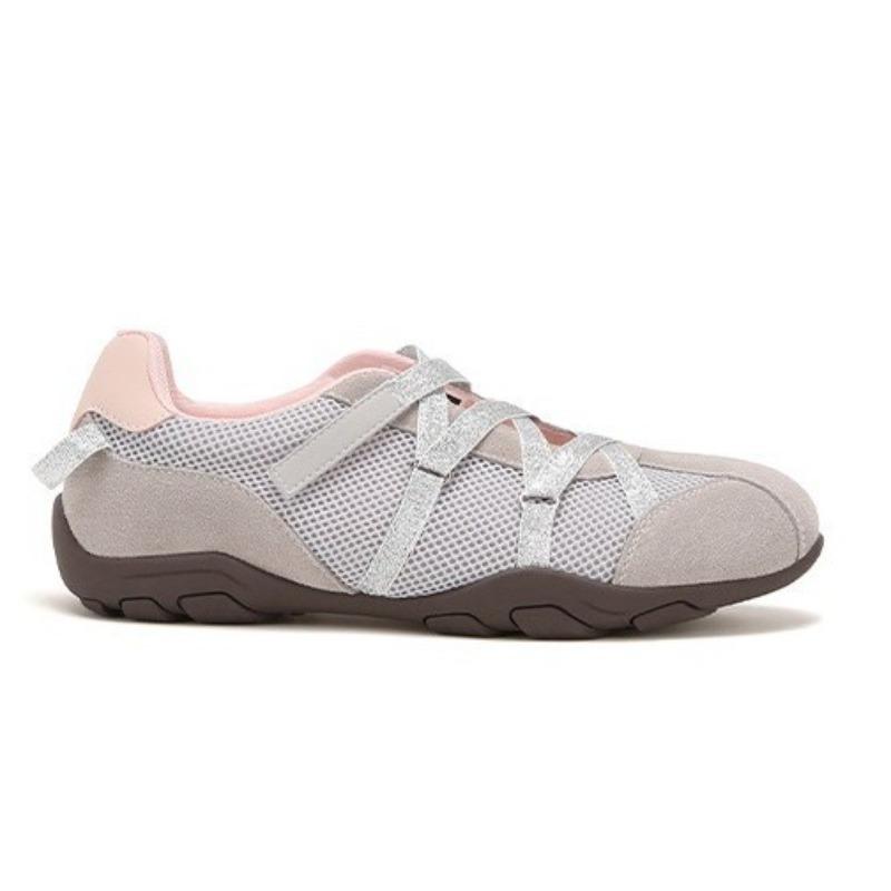 New Soft Leather Thick-soled Casual Shoes for Women In Niche Dance Sports Shoes