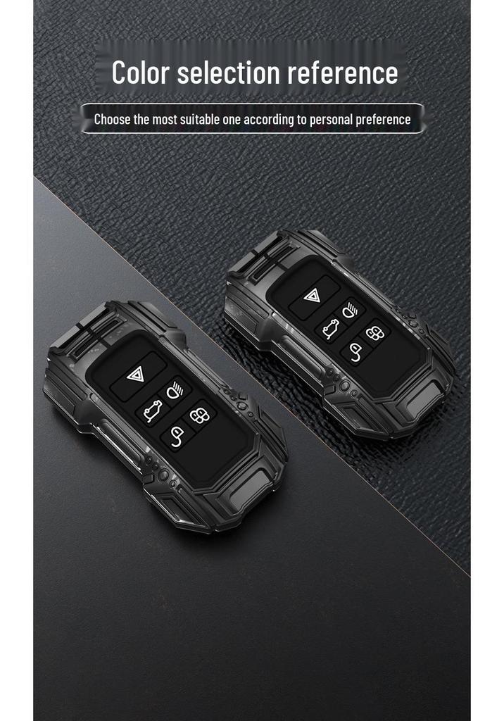 Compatible with 2021 Range Rover Evoque/Jaguar Key Case: Discovery 5, Velar, Sport Version - Car Star Pulse Key Bag