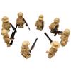 MOC SWAT Delta Jungle Camouflage Seals Accessories Minifigures Parts Assembly Building Block Bricks Toys for Children Gift