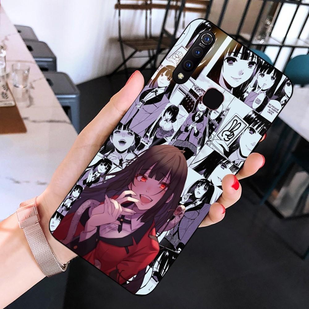 Japanese Anime Kakegurui Jabami Yumeko Phone Case For Huawei Y9 6 7 5 Prime Enjoy 7s 7 8 plus 7a 9e 9plus 8E Lite Psmart Shell