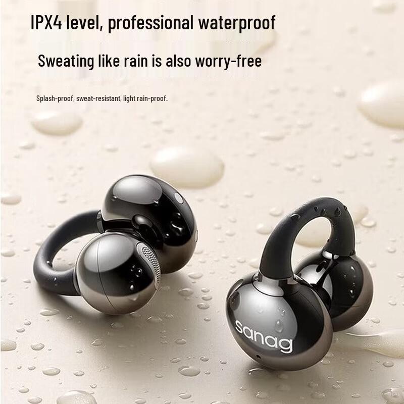 SANAG Z60S Air-Bone Conduction Clip-On Bluetooth Earbuds