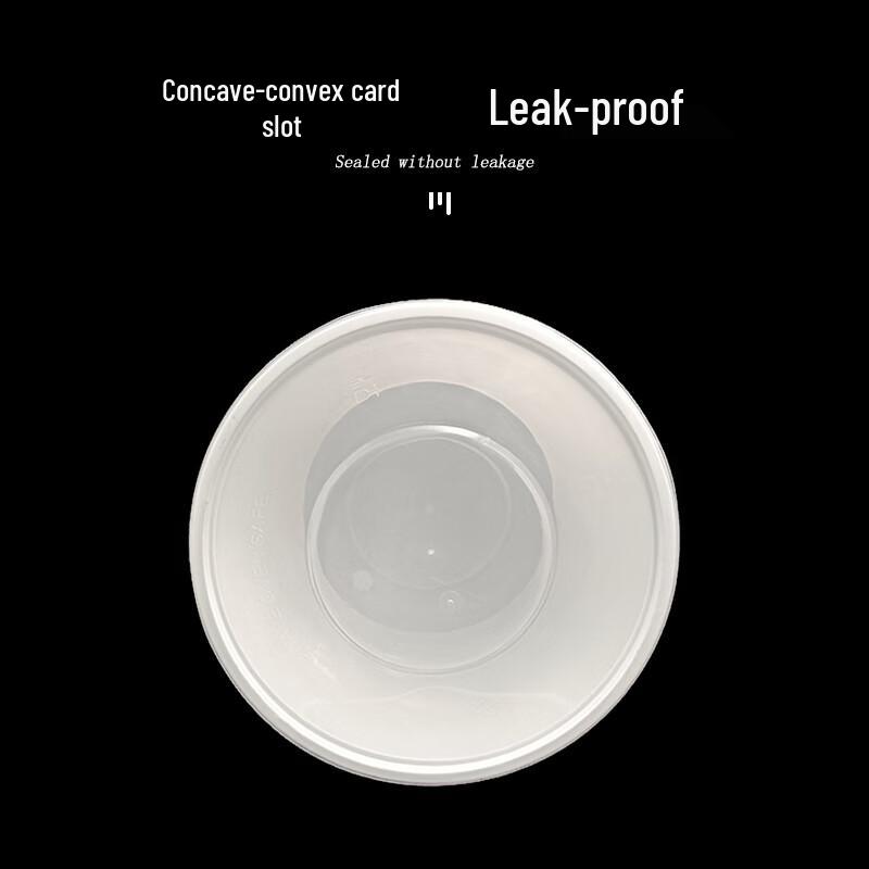 Disposable Plastic Round Bowl Food Container