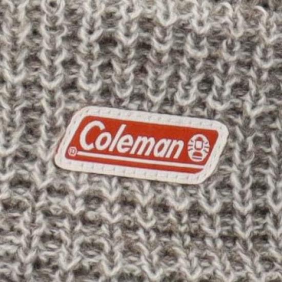 Coleman knit cap with brim fleece-lined