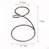 Metall Kaffeefilterständer Rack Spiralfilterhalter für Café,