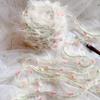 50/100g Contains Wool Craft Materials Mixed Yarn Soft Mixed Floral Cute DIY Pastoral Style Faux Mink Handmade Crochet Multi-Color
