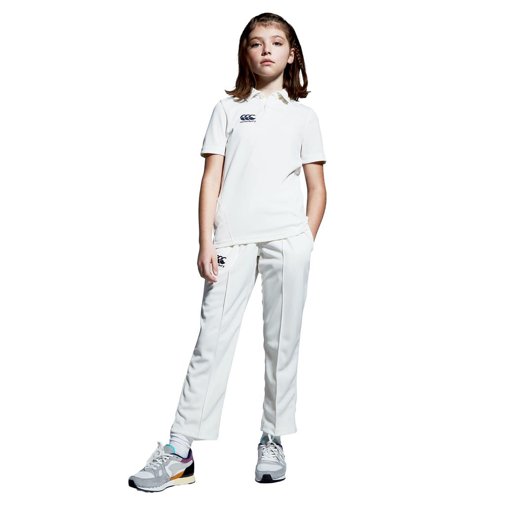 canterbury Childrens/Kids Logo Moisture Wicking Cricket Shirt