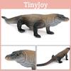 Modellino Dinosauro Giocattolo per Bambini Drago di Komodo in Plastica Figura Statica Per Collezionisti ed Educazione