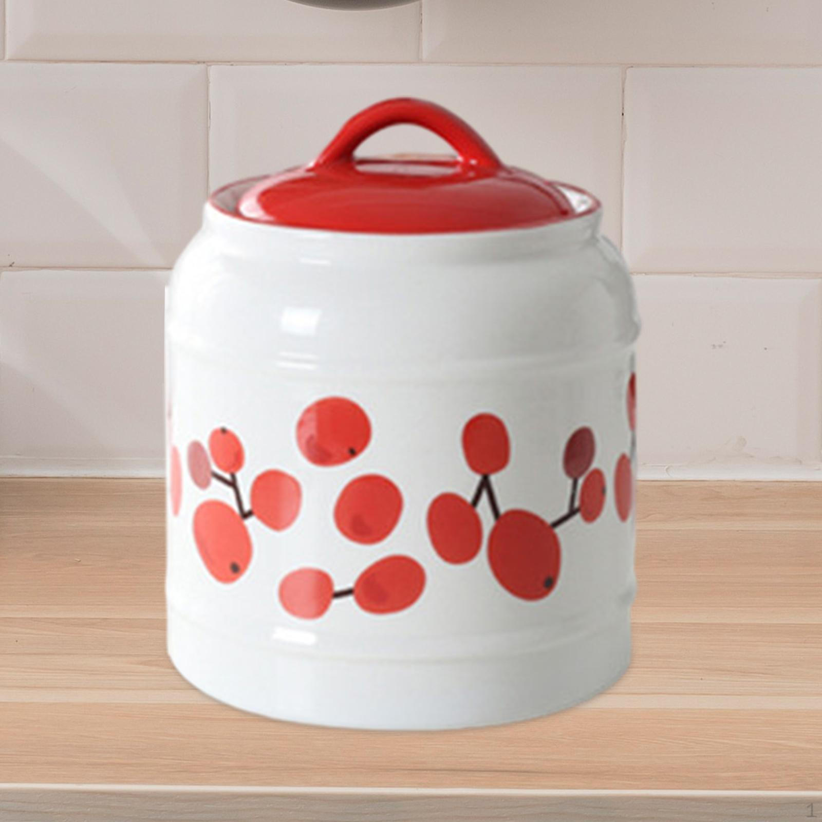 

Кухонные канистры Керамическая банка для еды Контейнер для кофе и чая Фарфоровая канистра для