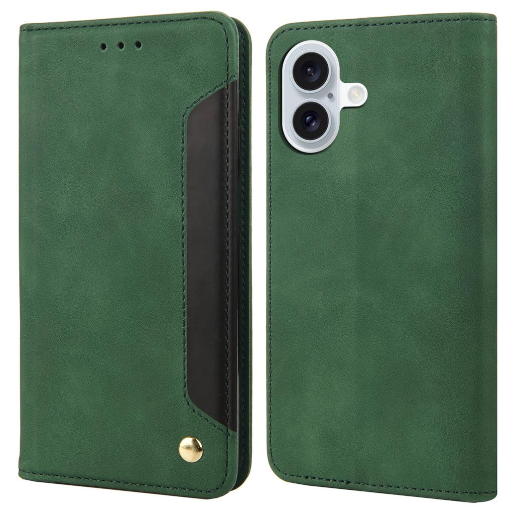 For iPhone 17 Case PU Leather Shockproof Protection Wallet Phone Cover