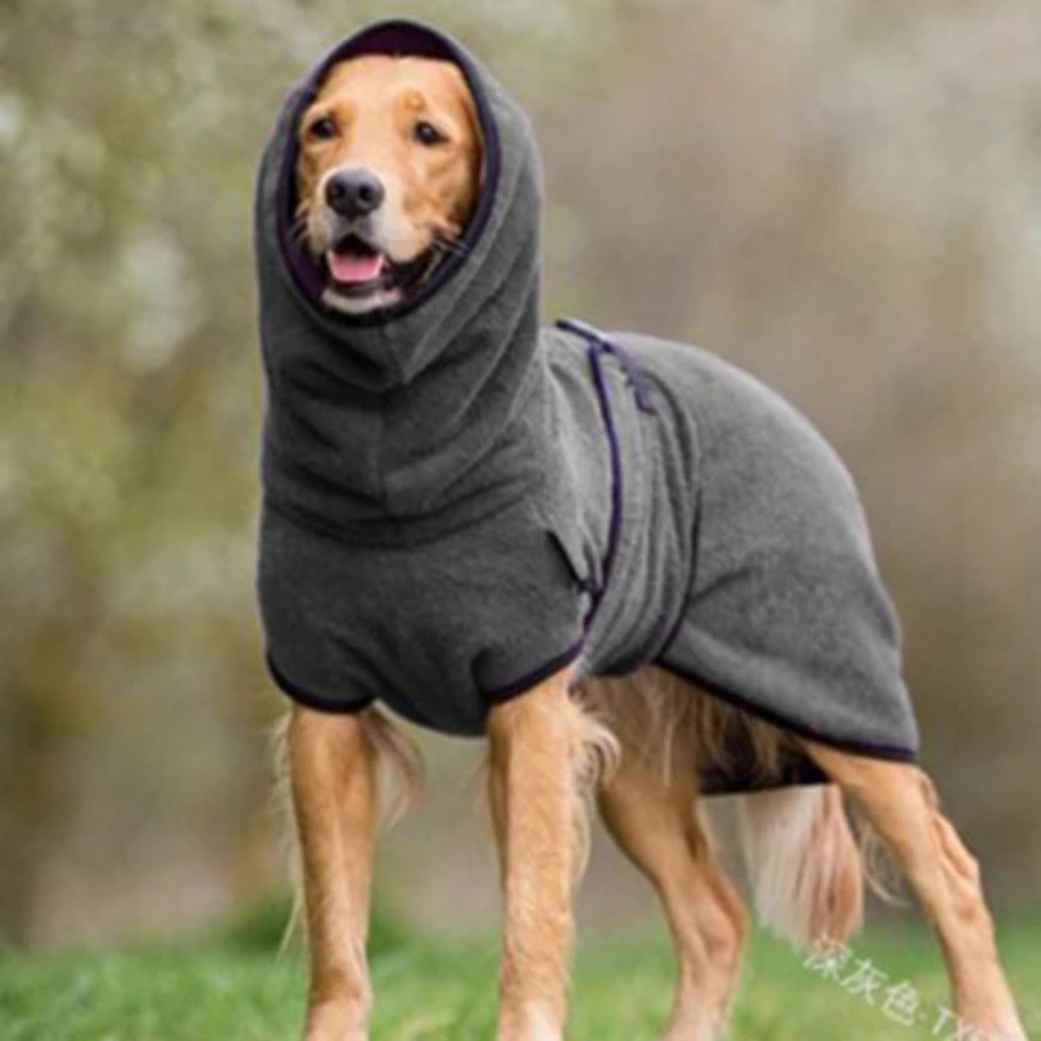 

Новий затишний хорт, зимове пальто Whippet з теплою підкладкою та регульованою стрічкою для курток, флісовий одяг Lurcher - продовжуйте S