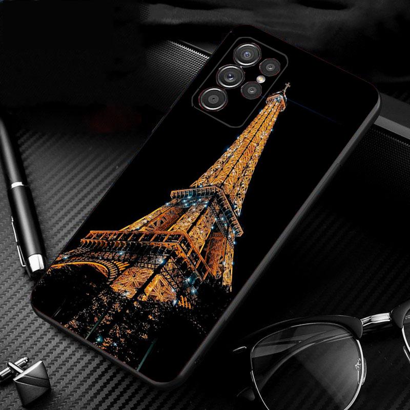 Eiffel Tower Phone Case For Samsung Galaxy S25 S24 S23 S22 S21 Ultra S24 S23 S22 S21 S25 Plus S24 S25 FE