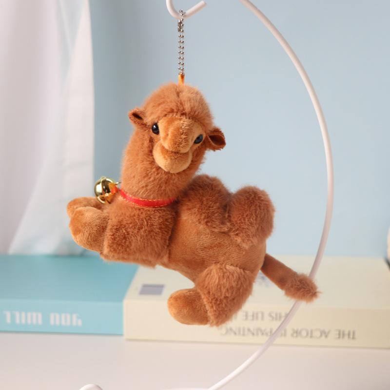 Cute Camel Plush Keychain - Adorable Desert Camel Doll Bag Charm