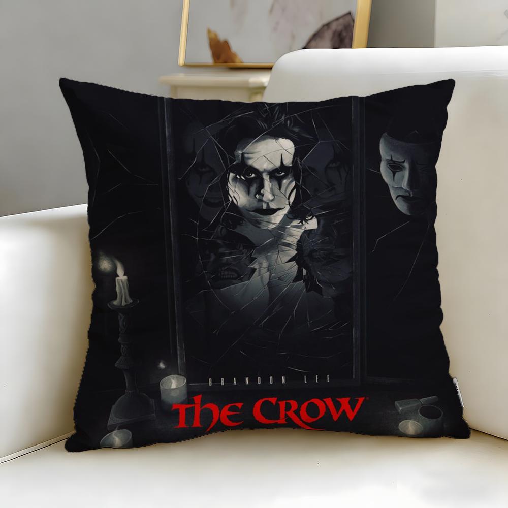 

classic animal theme Raven Crow Cushion Cover Soft EasyWash Pillow Case Versatile for Couch Bed Travel and Office 30X30cm