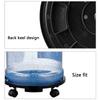 Mobile Platform For Large-Capacity Bottle With Thickened Design And Flexible Caster Wheels For Effortless Movement