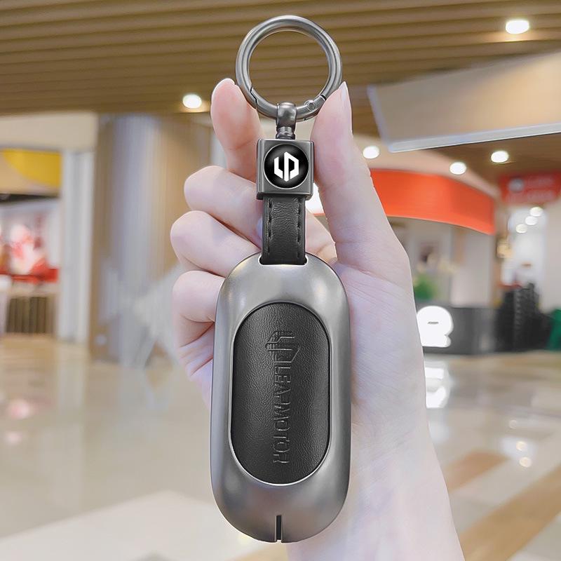 Metal Edge High-End Key Case for 25 Leapmotor Models: Compatible with B10, B01, C01, C10, C11, C16 Car Remote Controls