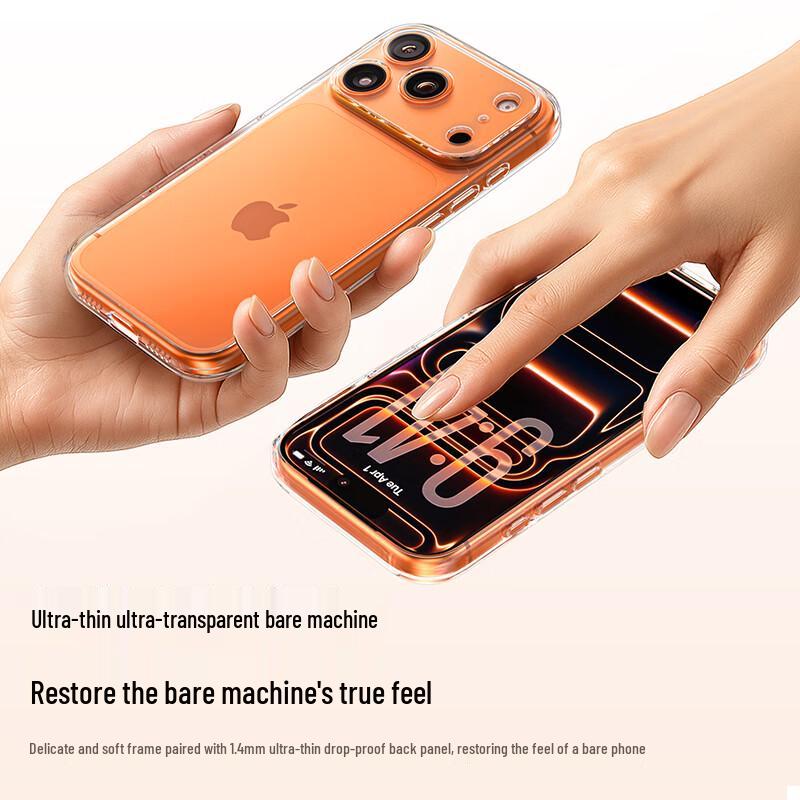 Ugreen iPhone 17 Pro Transparent Anti-Yellowing Case
