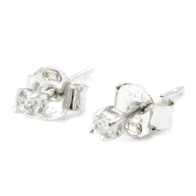 [I4039] - BO Argent 'Essentiel' Blanc (rhodié) - 2 mm