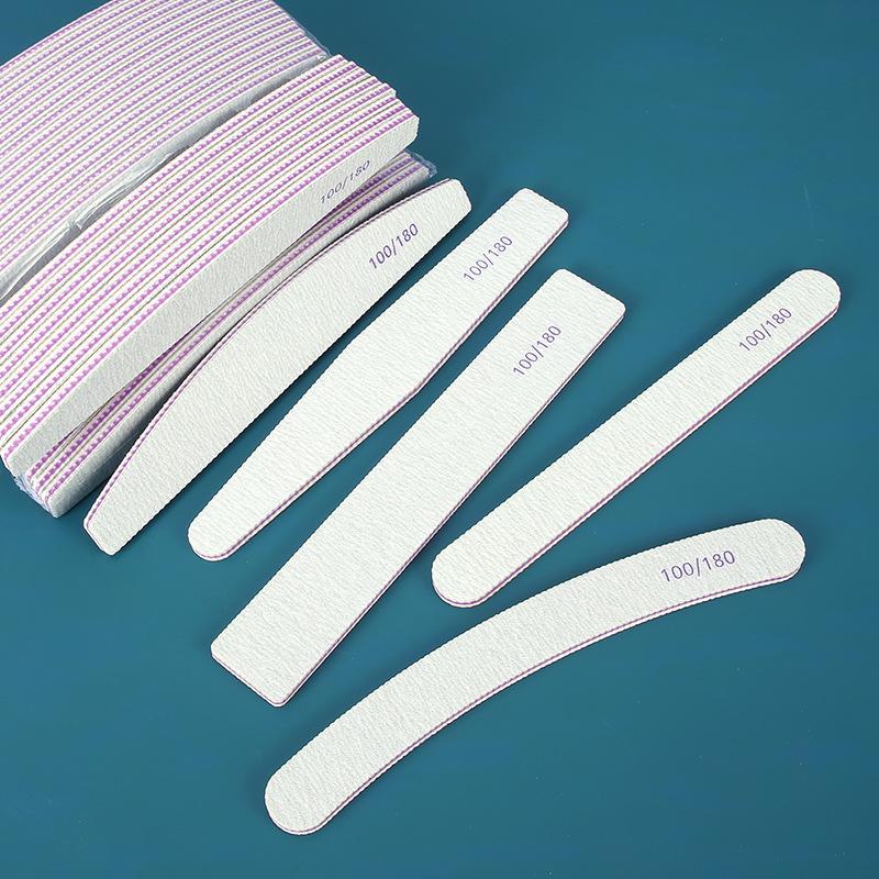 Double-Sided Thick Nail File & Polisher for Manicure