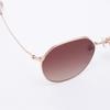 Aloeyewear [Air Titanium] AL2501 2424G Air Titanium Panto Rose Gold Sunglasses
