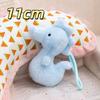 Lovely Sea Creature Plush Keychain Set Soft Stuffed Octopus Seahorse Starfish Whale Dolls Cute Ocean Animal Plushie Gifts