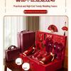 Bridal Dowry Box Set: Complete Red Wedding Toiletries & Gifts