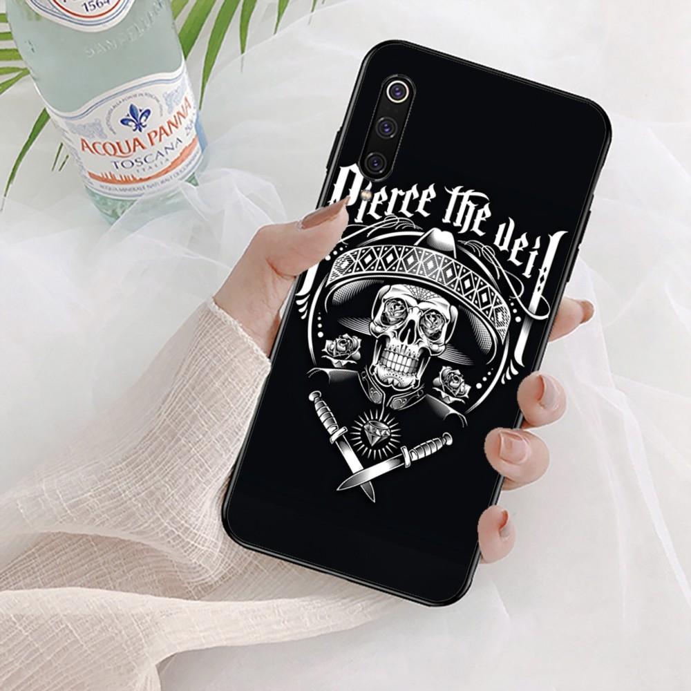 P-Pierce The Veil Band Phone Case For Xiaomi Mi 5X 8 9 10 11 12 lite pro 10T PocoX3pro PocoM3 Note 10 pro lite