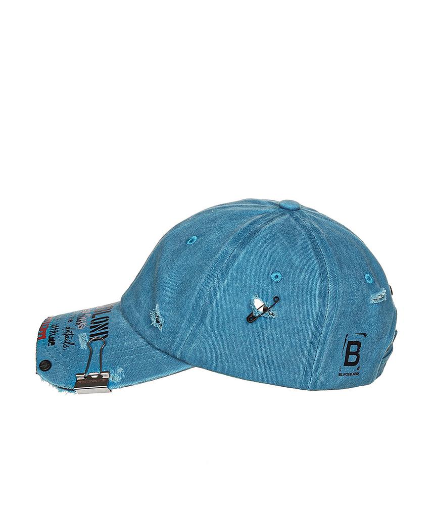 BLACKBLOND Vividi Ript Custom Vintage Clash Pigment Cap (Ocean Blue)