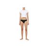 Calvin Klein Comfortable Minimalist Low-Rise Solid Color Underwear Women underwear Black QD5118-UB1