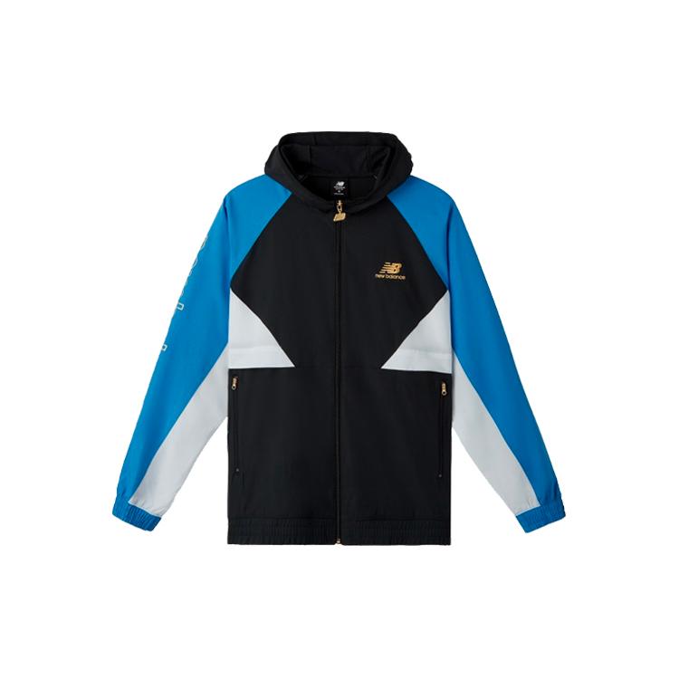 New Balance Jackets Men`s Multicolor Hooded
