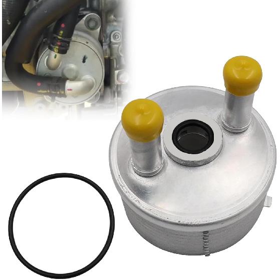 

Aluminum Oil Cooler Compatible with Mini Cooper Clubman Countryman Paceman 2002-2017 Fit for VW Beetle Jetta Rabbit 2002-2016, Fit for Cooper 6 Speed