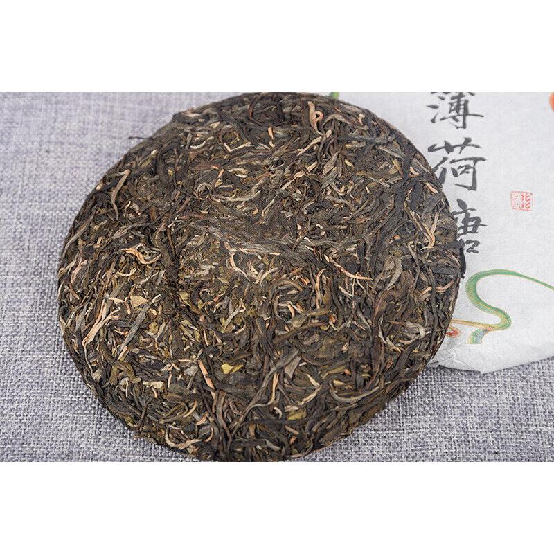 357g Organic Green Tea Yiwu Spring Tea Yunnan Cake Tea Beneficial Health Tea