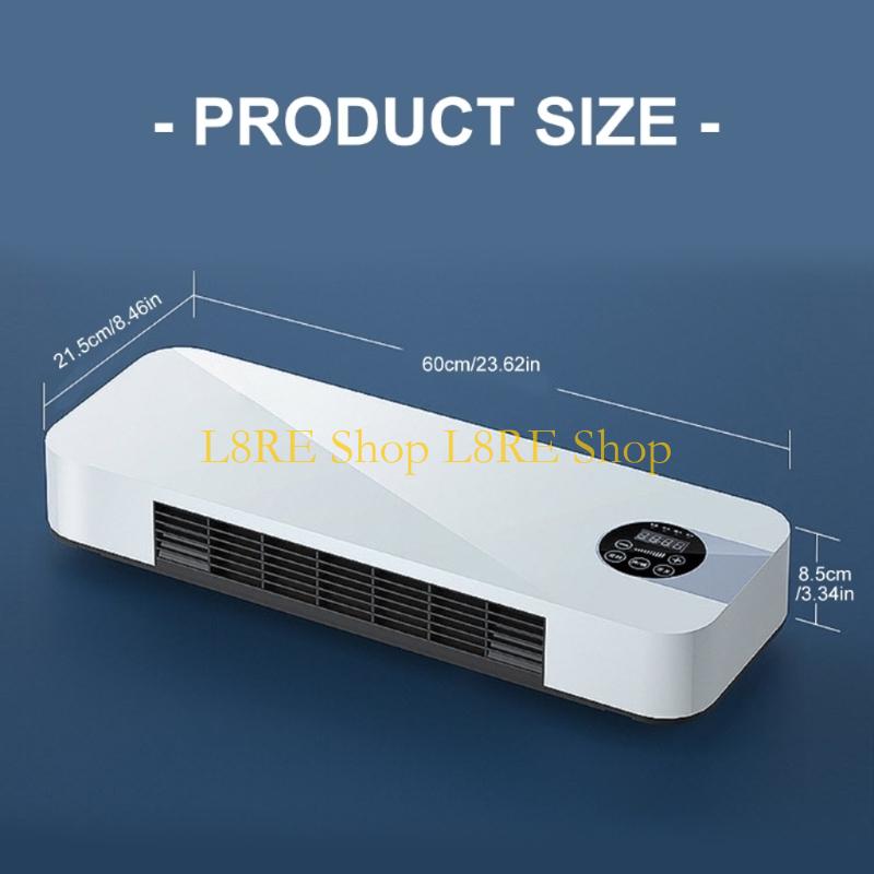 L8RE Winter chicken Coops heater, Duals-mode wall-mounted chicken Coops heater with timer and remote control, heats up quickly,