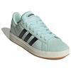 Adidas Grand Court Base 00s Fashion Thin Sole Durable Low Top Skate Shoes Unisex Sneakers Green Black White JR7077