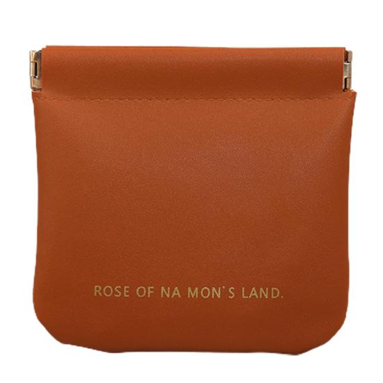 Mini-Kosmetiktasche aus Kunstleder, wasserdicht, elegant, Magnetverschluss, tragbar, multifunktional, für Damen, Lippenstift, Make-up, Damenbinden, Münzen, Geldbörse, Geschenk