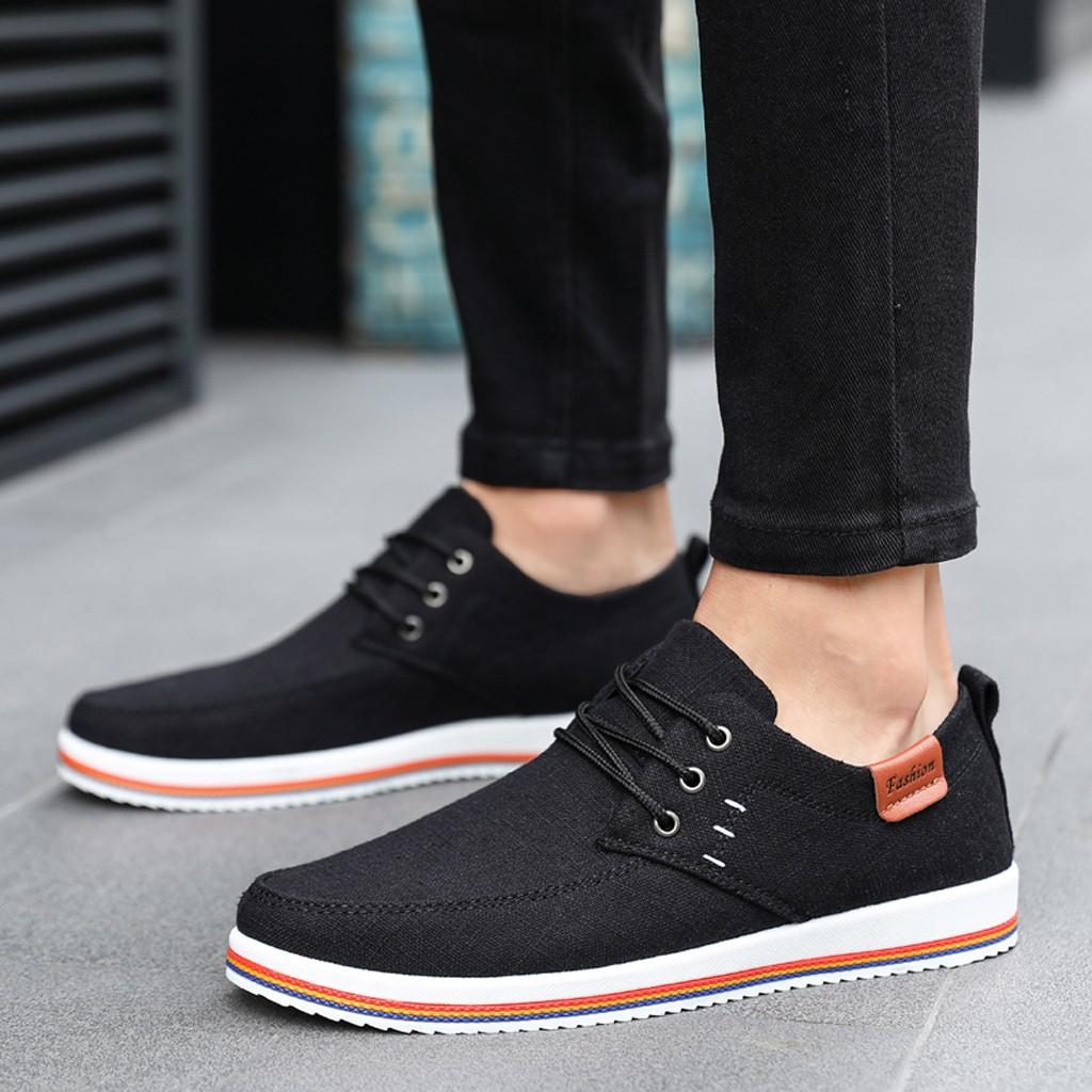 Fashion Men Shoes Outdoor Canvas Casual Shoes Comfortable Summer Men
