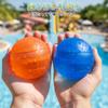 Ninonly Splash Balls - Unbreakable, Reusable Silicone Water Balloons for Water Play, 6 Colors, Summer Festivals, with Storage Bag (Set of 12)