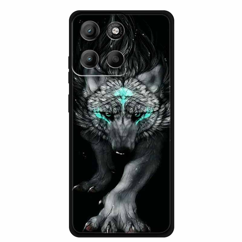 For Motorola Moto G15 4G Case G15Power 2025 New Fashion Black TPU Shockproof Phone Cases For Moto G15 Power Etui Fundas MotoG15