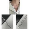 Simple Star Pendant Necklace With Glass Charm For Fashion Women And Men