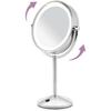Miroir Lumineux Grossissant x10 - BaByliss Paris - 9436E - Double Face - Ampoules LED