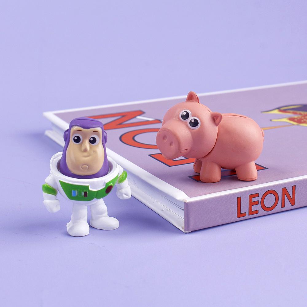 6pcs Toy Story Action Figure Anime Cartoon Model Doll Car Decoration Cake Accessories Collection Classic Toy Children's Gift