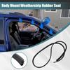 GXARTS Front Left or Right Door Body Mount Weatherstrip Rubber Seal CV6Z5820530A Compatible With Ford Focus 2012-2018 Weather Stripping Seal Strips