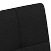 Dining Chairs with Casters 2 pcs Black 58 x 65 x 94 cm Fabric