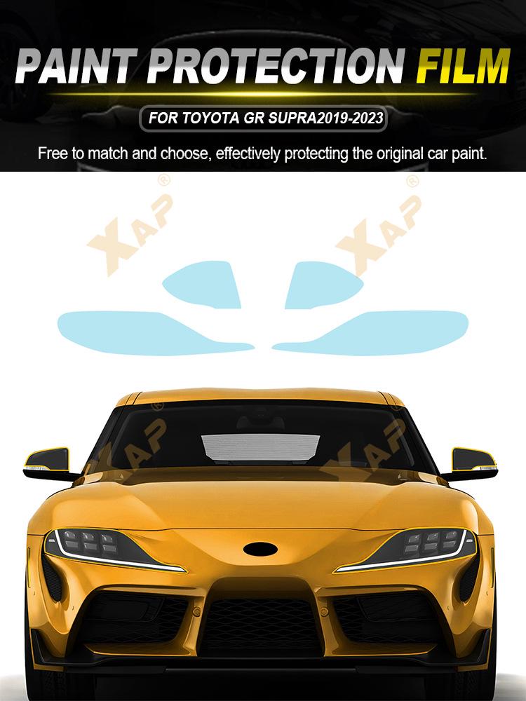 Toyota Sienna TPU Headlight & Mirror Protection Film