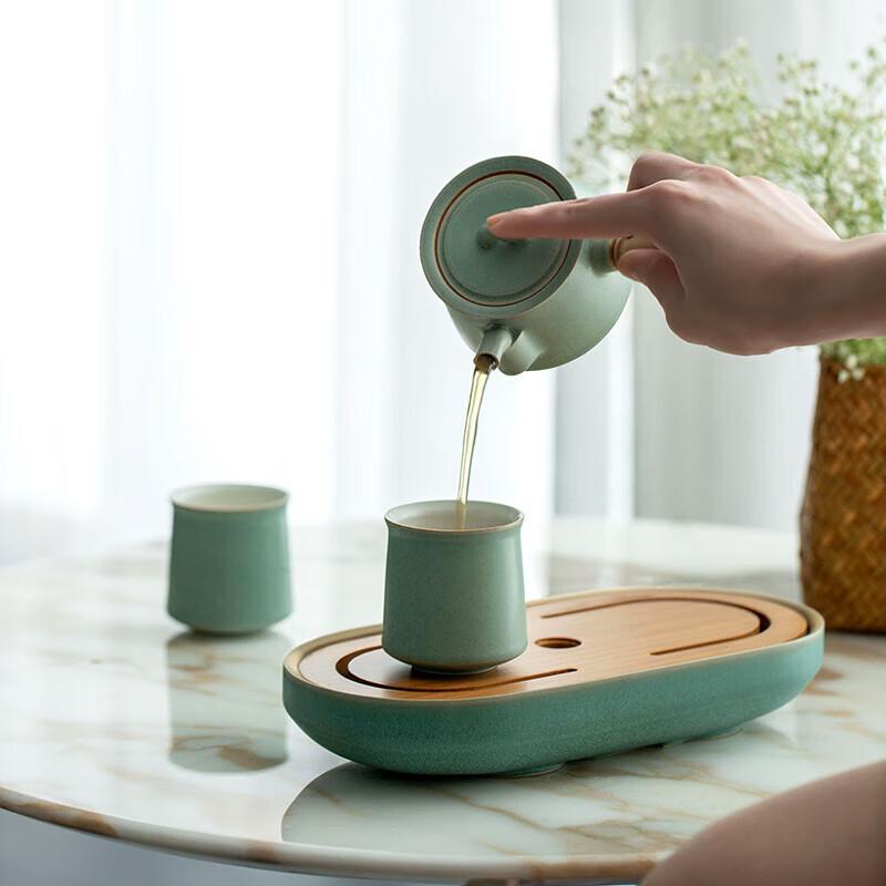 Wanqian Tang Ceramic Kung Fu Tea Set