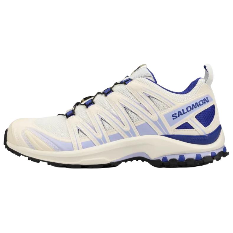 SALOMON XA PRO 3D Trail Running Shoes Unisex Light Beige Blue 491721 38⅔