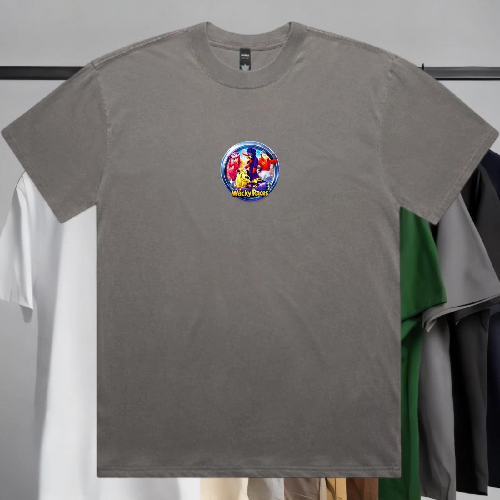 Wacky Races T-Shirt Retro Style Logo Shirt Fan Art 2XL